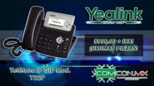 Oferta SIP T22P Comcon México