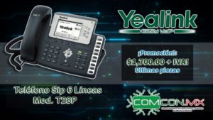 Oferta SIP T28P Comcon México