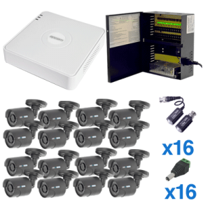 Kit EPCOM DVR de 16 Canales TurboHD | STURBOHRB16 | Comcon México
