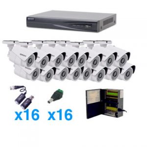 Kit EPCOM DVR de 16 Canales TurboHD | TURBOBXW16 | Comcon México