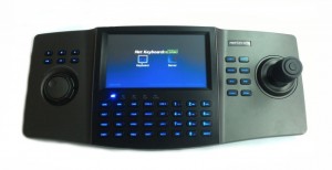 Controlador para Cámaras y Domos IP, DVRs y NVRs con Palanca 3D | DS 1100KI | HIKVISION Comcon México