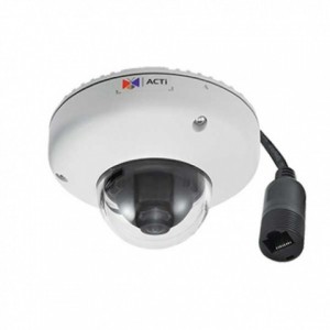 Mini Domo | E918 | IP de 3/5MP WDR Superior para Exterior Antivandalismo ACTi Comcon México