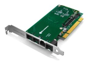 Tarjeta para telefonía híbrida (analógica y digital) NO modular | B601 | Sangoma Comcon México