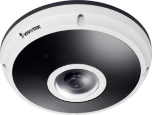 Cámara IP Hemisferica 5 MP, 360º/180º, Exterior IP66, Antivandálica IK10, IR 10m | FE8181V | Vivotek Comcon México